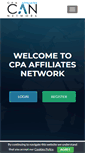 Mobile Screenshot of cpaaffiliatesnetwork.com